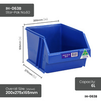 Blue Stor-Pak Bins