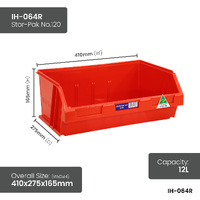 Red Stor-Pak Bins