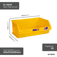 Yellow Stor-Pak Bins