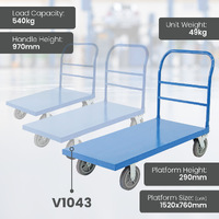 Heavy Duty Steel Platform Trolleys