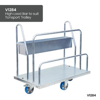 Transport Trolley with Storage Tray (Polyurethane Castors)