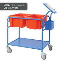 Double Tub Order Picking Trolley