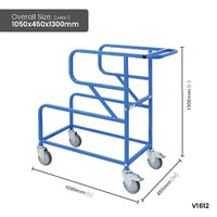 Twin Offset Tub Order Picking Trolley