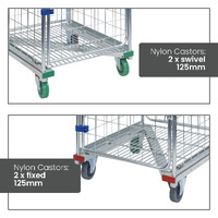 4 Sided Roll Cage Trolley