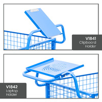 Mesh Cage Trolley with Drop Down Gate