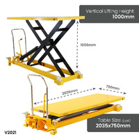 Extra Large Scissor Lift Trolleys