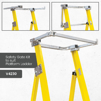 Fibreglass Industrial Platform Ladders