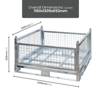 Low Height Storage Cage