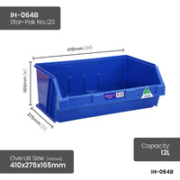 Blue Stor-Pak Bins