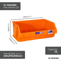 Orange Stor-Pak Bins