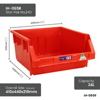 Red Stor-Pak Bins