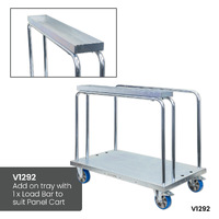 Panel Cart With Adjustable Load Bars