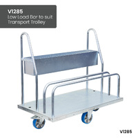 Transport Trolley with Storage Tray (Polyurethane Castors)