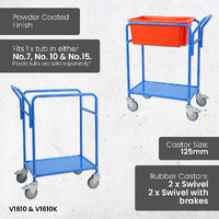 Single Tub Order Picking Trolley