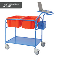 Double Tub Order Picking Trolley