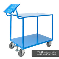 2 Tier Steel Trolley