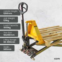 1000KG Hi Lift Pallet Trucks - Manual