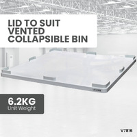 Vented Collapsible Bin & Lid