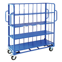 Heavy Duty Sloping 4 Shelf Trolley 1730x770x1770mm (LxWxH)