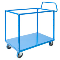 2 Tier Steel Tub Trolley