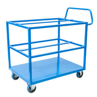 3 Tier Steel Tub Trolley