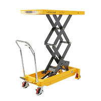 Scissor Lift Trolley 610x1220mm (700kg capacity) - Double Scissor