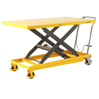 Extra Large Scissor Lift Trolley 810x1600mm (500kg capacity)