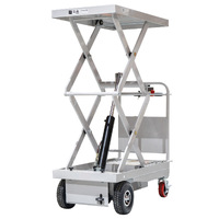 Self Propelled Electric Scissor Lift Trolley (double scissor)