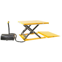 Low Profile Lift Table (including ramp) 1000kg