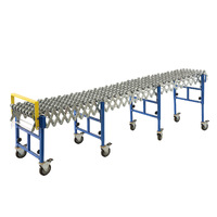 Skate Wheel Expanding Conveyor - 460mm Wide