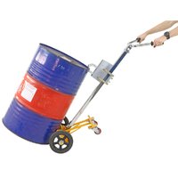 Steel/Plastic Drum Trolley - Solid Wheel