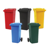 Plastic Wheelie Bins - 120 Litre