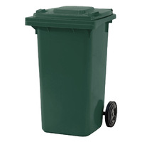 Plastic Wheelie Bins - 240 Litre Dark Green