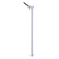 Single Wheelie Bin Stand Inground (120L & 240L)