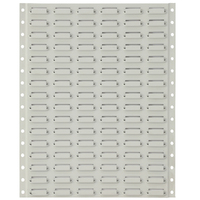 Metal Louvre Panel 455x610mm (Width x Height)