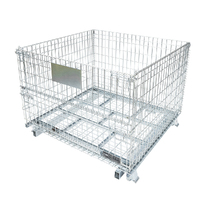 Galvanised Mesh Cage