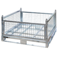 Low Galvanised Storage Cage