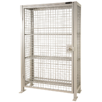 Lockable Mesh Storage Cage