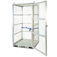 Lockable Gas Storage Cage