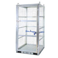 Lockable Gas Storage Cage