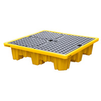 4 Drum Bunded Spill Pallet