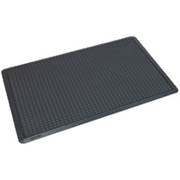 Black Ergo Trend Anti-Fatigue Mat - 900x1200mm