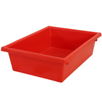 No. 4 Bins 430x323x127mm (LxWxD) - 13.5L capacity -RED