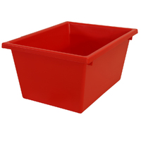 No. 4D Bins 430x323x210mm (LxWxD) - 22L capacity -Red