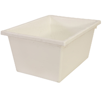 No. 4D Bins 430x323x210mm (LxWxD) - 22L capacity -White