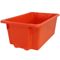 No. 10 Bins 645x413x276mm (LxWxD) - 52L capacity - Red