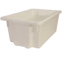 No. 10 Bins 645x413x276mm (LxWxD) - 52L capacity - White