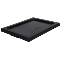 Plastic Crate Lid (to suit No. 4 size bins) -BLACK