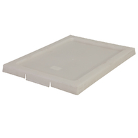 Plastic Crate Lid (to suit No. 4 size bins) -WHITE