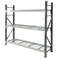 Longspan Mesh Shelving Starter Bay 1800x1800x450mm (HxWxD)